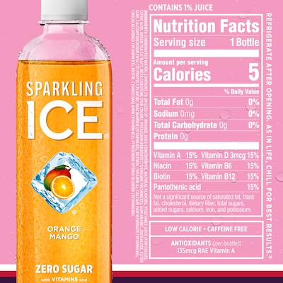 Sparkling Ice Variety Pack Sparkling Water, 17 Oz., 12/Pack (TLK95092)