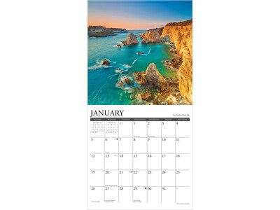 2025 Willow Creek An Ocean View 12" x 12" Monthly Wall Calendar (44261)