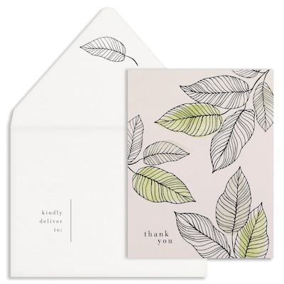 4 1/4" x 5 1/2"  Thank You Assortment Cards, with Envelopes