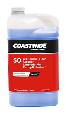 Coastwide Professional™ Floor Cleaner pH Neutral Concentrate for ExpressMix, 3.25L, 2/Carton (CW050E