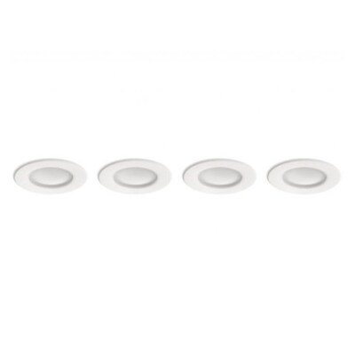 Philips Hue 62W Equivalent E26 LED Smart Downlight, White And Color Ambiance, 4/Pk (578674)