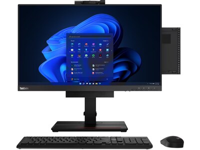 Lenovo ThinkCentre M90q Gen 3 Desktop Computer, Intel Core i5-12500, 16GB Memory, 256GB SSD (11U50069US)