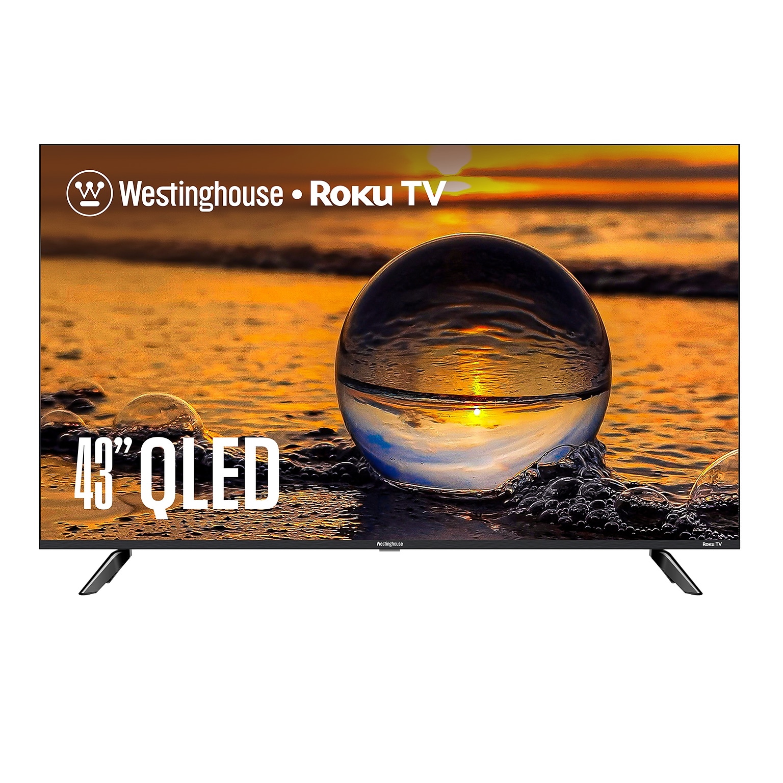 Westinghouse 43 Edgeless QLED 4K Ultra HD Roku TV (WR43QX400)