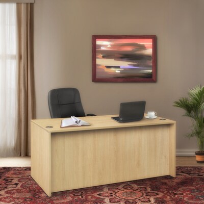 Regency Legacy 66W Desk Shell, Noble Oak (LDS6630NO)