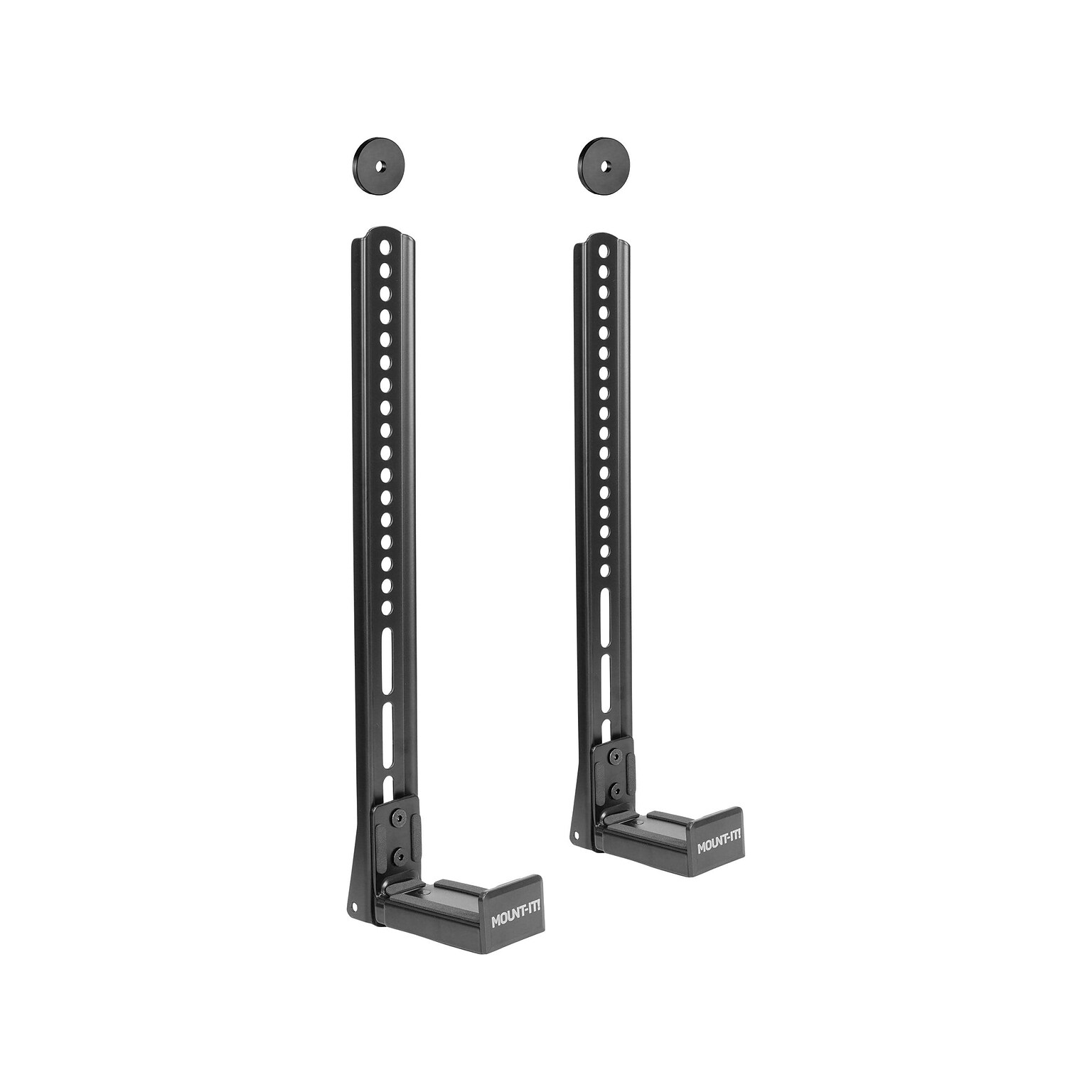 Mount-It! TV/Wall Mounting 2-Piece Soundbar Bracket Set, 33 lbs. (MI-SB50)