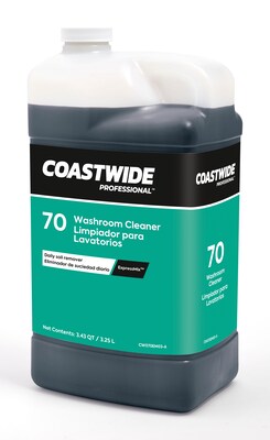 Coastwide Professional Washroom Cleaner 70 Concentrate for ExpressMix, 3.25L, 2/Carton (CW7003EM-A)