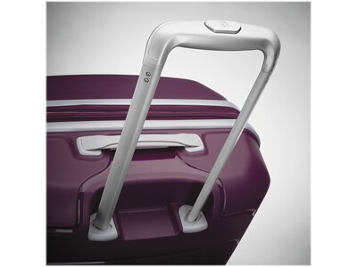 Samsonite Freeform 27.95" Hardside Suitcase, 4-Wheeled Spinner, TSA Checkpoint Friendly, Amethyst Purple (78256-B170)