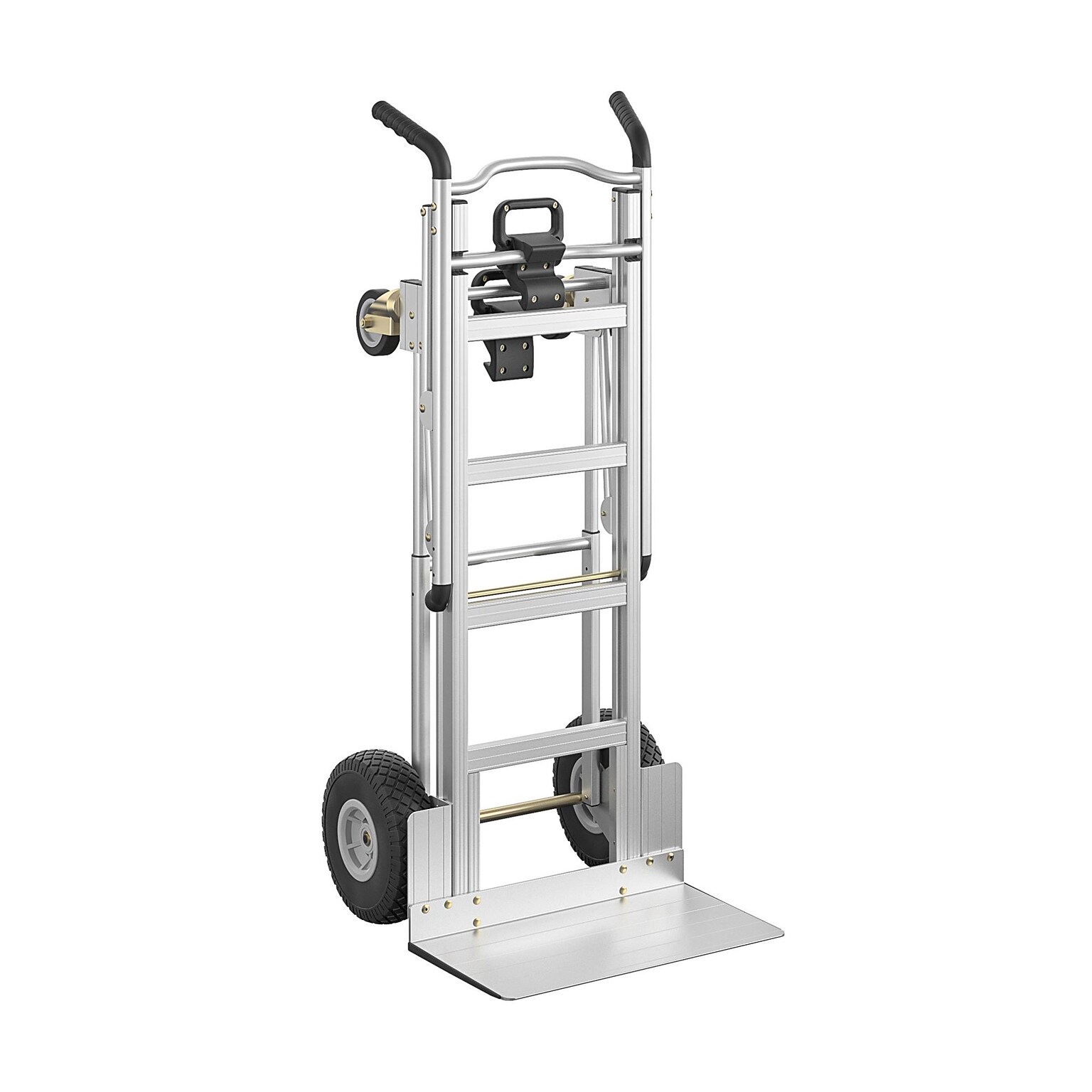 Cosco 3-in-1 Assist Series Convertible Hand Truck, 1000 lb. Capacity, Silver (12312ABL1E)