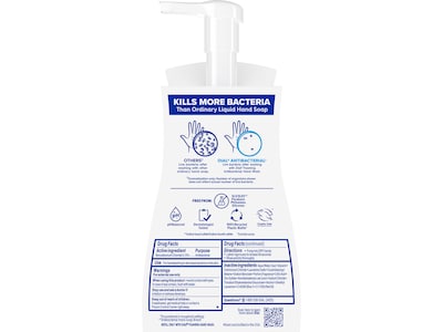 Dial Antibacterial Defense Foaming Hand Soap, Spring Water Scent, 10 Fl. Oz., 8/Carton (17000347394)
