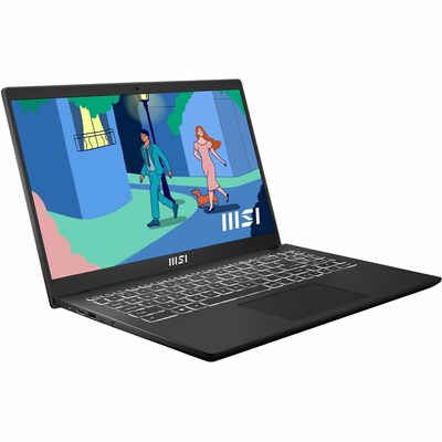 MSI Modern 15.6 Laptop, Core i7-1255U, 16 GB RAM, 512 GB SSD, Windows 11 Home (MOD1512454)