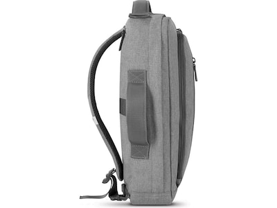 Solo New York Re:utilize Hybrid Backpack, Laptop Compatible, Heathered Gray (UBN762-10)