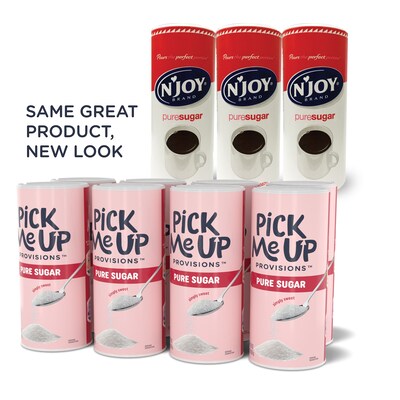 Pick Me Up Provisions™ Pure Sugar, 22 oz. Canister, 8/Pack (PM62430/90698)