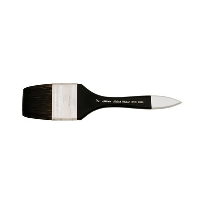 Silver Brush Black Velvet Brush, Wide Wash Blender, Size 2 (SLV3014S2)