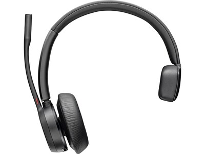 Poly Voyager 4300 UC Series USB-A Bluetooth Mono Phone & Computer Headset, Unified Communications Certified (77Y92AA)