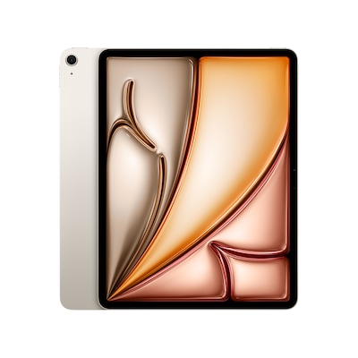 Apple iPad Air M2 Chip 13 Tablet, 128GB, Wi-Fi, Starlight (MV293LL/A)