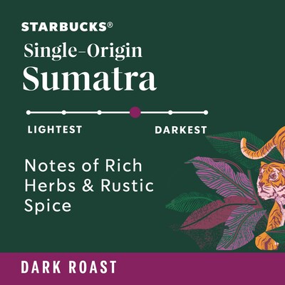 Starbucks Sumatra Coffee Keurig® K-Cup® Pods, Dark Roast, 24/Box (SBK22964)