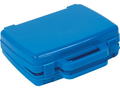 Deflect-O Little Artist Polypropylene Kids' Storage Case, 8.58" x 10.23" x 2.79", Blue (39506BLU)