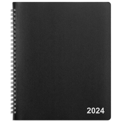 2024 Blue Sky Analeis 8.5 x 11 Weekly & Monthly Planner Black/White (100001-24)