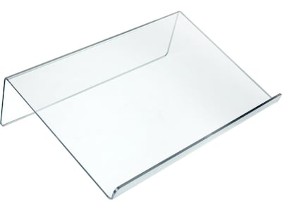 Azar Plastic Document Stand with Lip, Clear (515542)