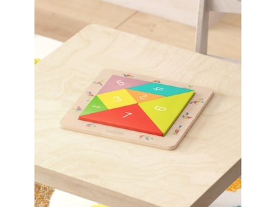 Flash Furniture Bright Beginnings Tangram Shape Learning Board (MK-MK00538-GG)