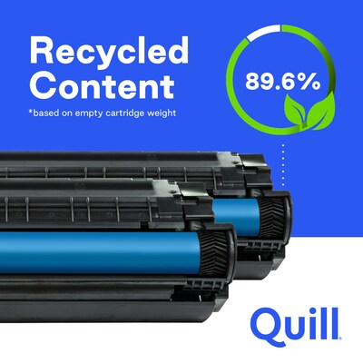 Quill Brand® Remanufactured Yellow Standard Yield Toner Cartridge Replacement for HP 645A (C9732A) (Lifetime Warranty)