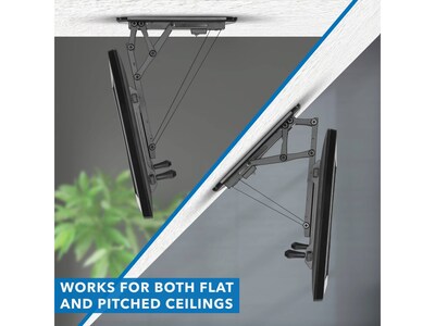 Mount-It! Full-Motion Motorized Ceiling TV Mount, 77 Lbs. Max. (MI-4224)