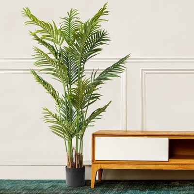 Forever Leaf 48 Artificial Palm Tree in Black Pot (FEV-PAL48)