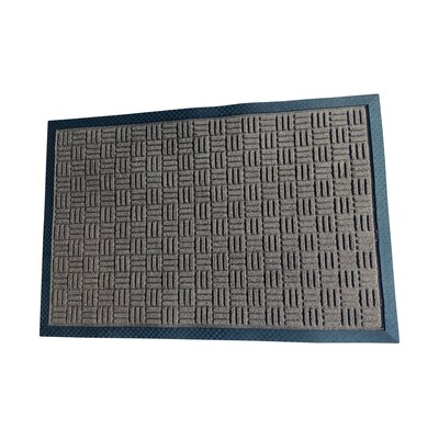 Floortex Doortex Ribmat Indoor / Outdoor Entrance Mat, 48 x 32, Brown (NREMFLLV0104)