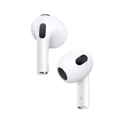Apple AirPods (3rd Generation) Bluetooth Earbuds with Lightning Charging  Case, White (MPNY3AM/A) | Quill.com