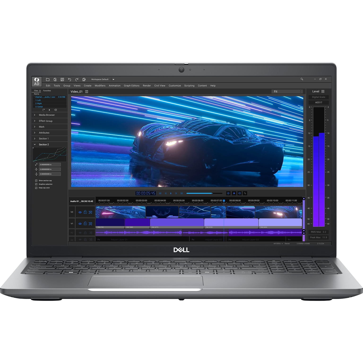 Dell Precision 3591 15.6 Laptop, Intel Core Ultra 7-165H, 16GB Memory, 512GB SSD, Windows 11 Pro  (34HGH)