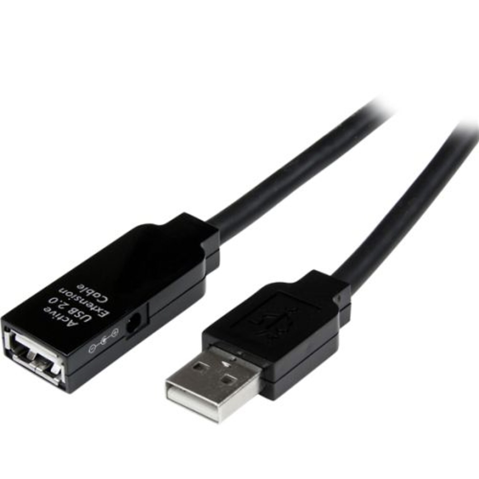 Startech 49.2 USB 2.0 Active Extension Cable; Black