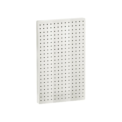 Azar® 22(H) x 13 1/2(W) Pegboard 1-Sided Wall Panel, Solid White, 2/Pack