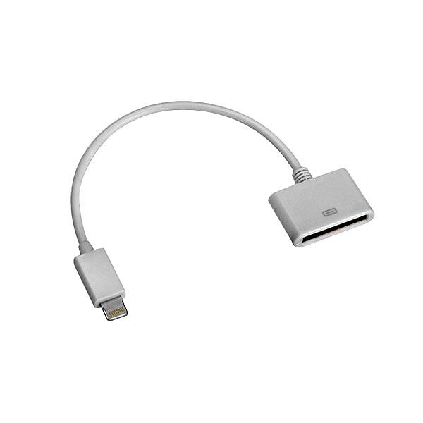 4XEM™ 8" 30 Pin Lightning to Adapter Cable | Quill.com