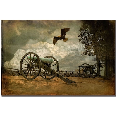 Trademark Fine Art Lois Bryan Gettysburg Canvas Art 22x32 Inches