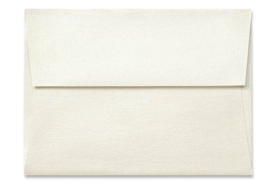 LUX® 80lb 5 1/4"x7 1/4" Square Flap Envelopes W/Glue; Quartz Metallic, 1000/BX