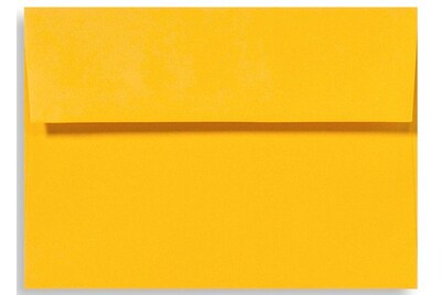 LUX A6 Invitation Envelopes (4 3/4 x 6 1/2) 250/Box, Sunflower (EX4875-12-250)