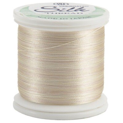 Silk Thread 100 Weight;  200 Meters, White