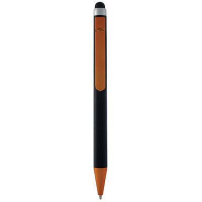 Monteverde S-105 Click Action One-Touch Ballpoint Pen With Top Stylus,  Orange, 2/Pack (MV36033) | Quill.com