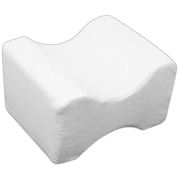 Trademark Global® Remedy™ Contoured Memory Foam Leg Pillow | Quill.com