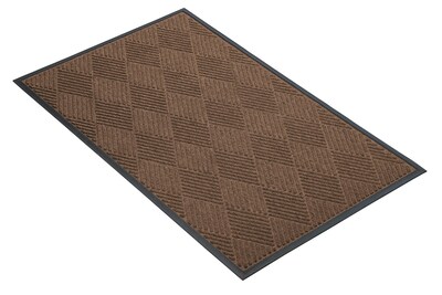 NoTrax Opus Tufted Yarn Best Entrance Floor Mat, 3 x 4, Brown (168S0034BR)
