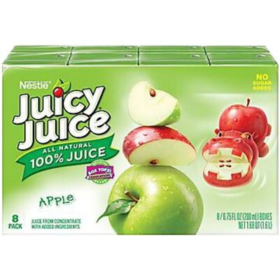 Juicy Juice Apple Slim Boxes; 64/Pack