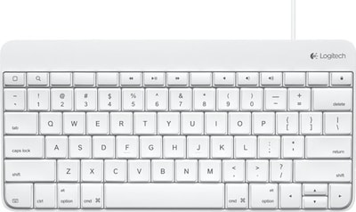 Logitech® Lightning Connector Wired Keyboard For iPad | Quill.com