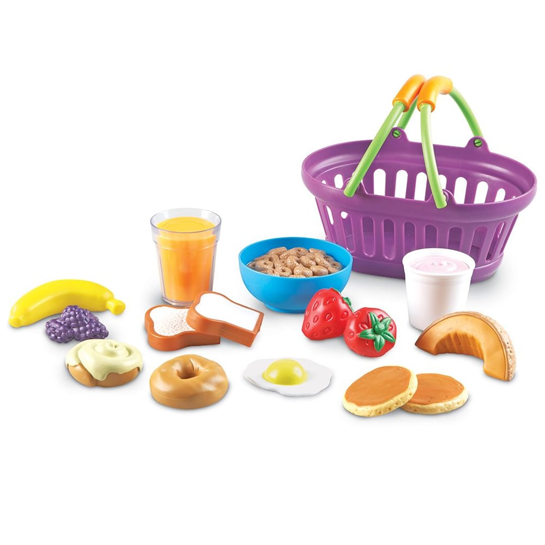 New Sprouts, Play Breakfast Basket, Plastic | Quill.com