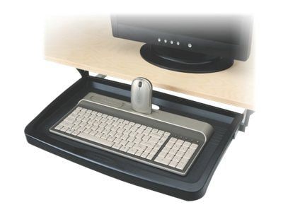 Kensington Standard Underdesk Keyboard Drawer Black 20 6 W X