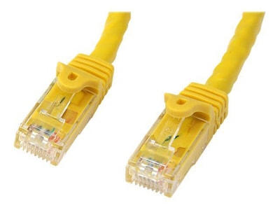 StarTech N6PATCH50YL Cat6 Patch Cable with Snagless RJ45 Connectors; 50ft, Yellow