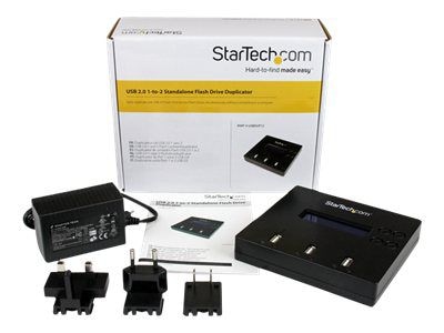 Startech USBDUP12 1:2 Standalone USB 2.0 Flash Drive Duplicator and Eraser