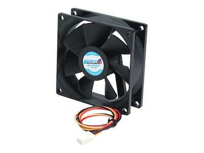 Startech Quiet 80 mm Computer Case Fan With Connector; 2000 RPM | Quill.com