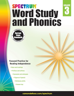 Spectrum Word Study and Phonics (Grade 3)