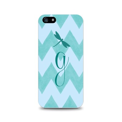 Centon OTM™ Critter Collection Teal Zig/Zag Case For iPhone 5, Dragonfly - G