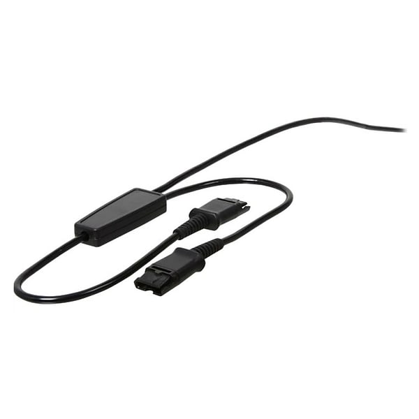 Plantronics 62011-01 Headset Y Adapter Trainer; Black | Quill.com